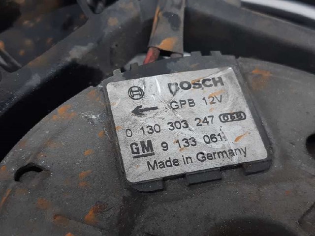 OPEL 9133061 Электровентилятор охлаждения в сборе (мотор+крыльчатка) в наличии Тернополь