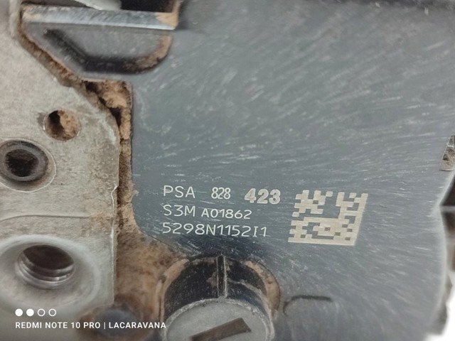 9137N7 PEUGEOT Замок двери боковой сдвижной правой купить в Киев