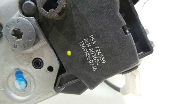 9137T8 PEUGEOT Замок двери задней левой купить в Ирпень