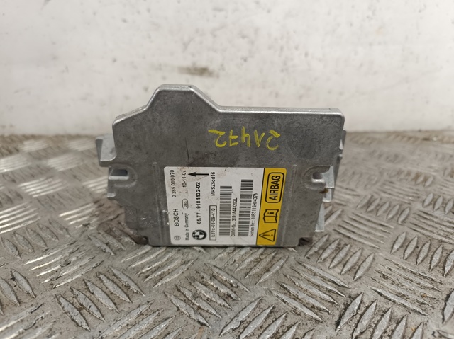 9184432 BMW Модуль-процессор управления подушкой безопасности (ЭБУ AIRBAG) купить в Украина