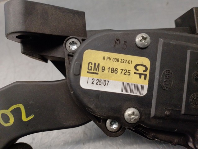 OPEL 9186725 Педаль газа (акселератора) в наличии Черновцы