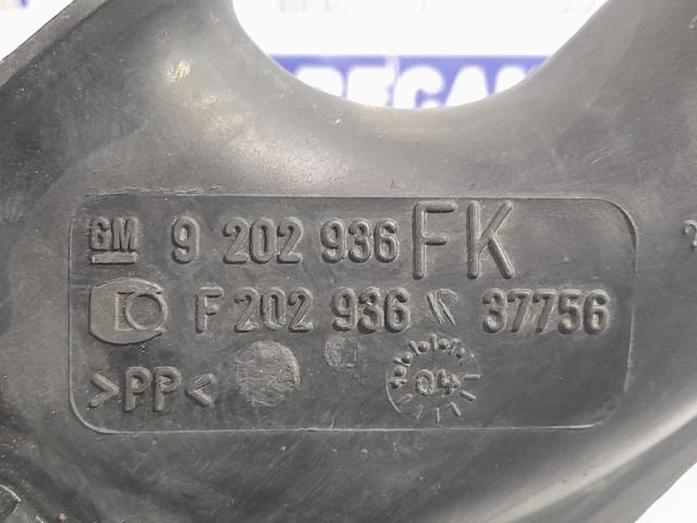 OPEL 9202936 Воздухозаборник воздушного фильтра в наличии Винница
