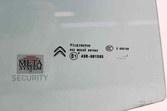 9204T5 PEUGEOT Стекло двери задней правой купить в Одесса