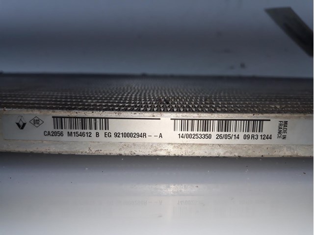 Condensador de ar condicionado / radiador para Renault Fluence 1.5 DCI (L30D, L30L, L306, L33F, L33L, L33M, L33V, L33W) K9K836 921000294R