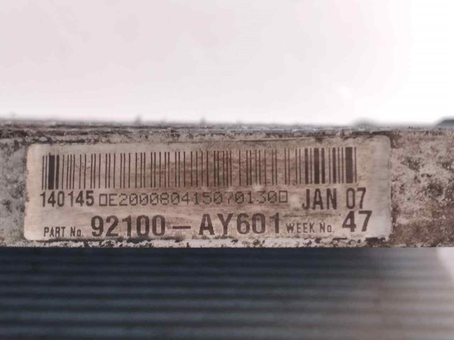 92100AY601 NISSAN Радиатор кондиционера купить в Хмельницкий