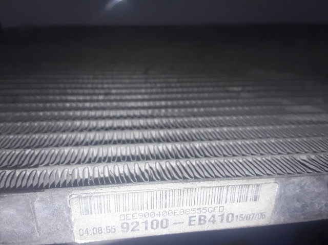 92100EB410 NISSAN Радиатор кондиционера купить в Украина