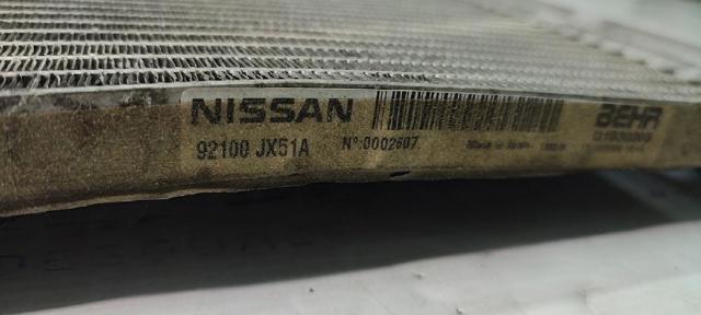 NISSAN 92100JX51A Радиатор кондиционера в наличии Каменское