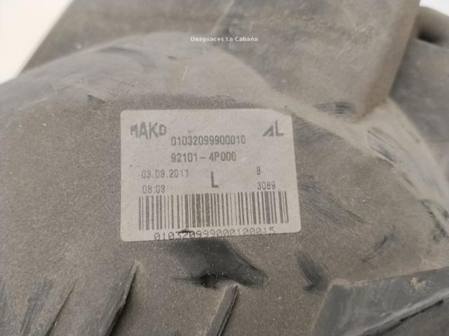 HYUNDAI 921014P000 Фара левая в наличии Харьков