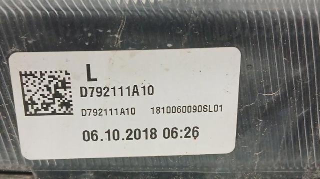 92101D7600 Фара левая купить Винница