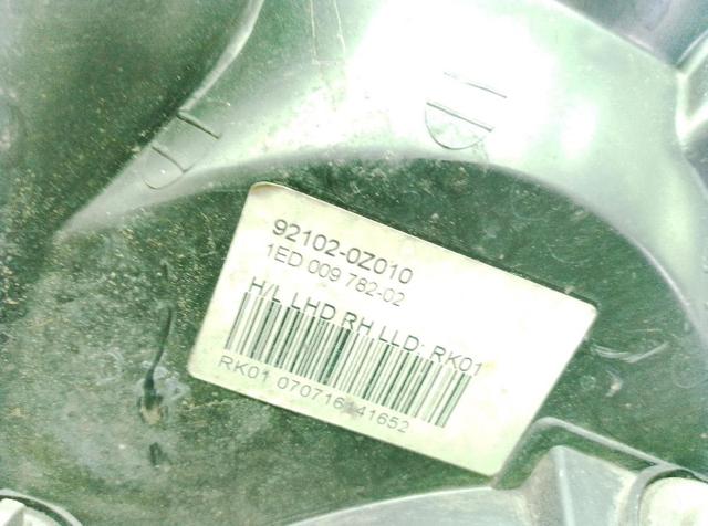 HYUNDAI 921020Z010 Фара правая в наличии Львов
