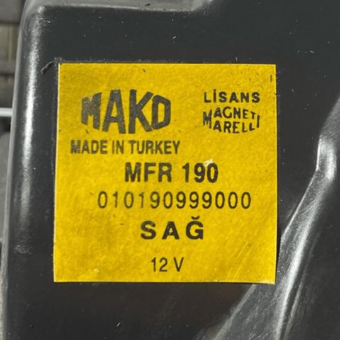 HYUNDAI 921021E088 Фара правая в наличии Днепр