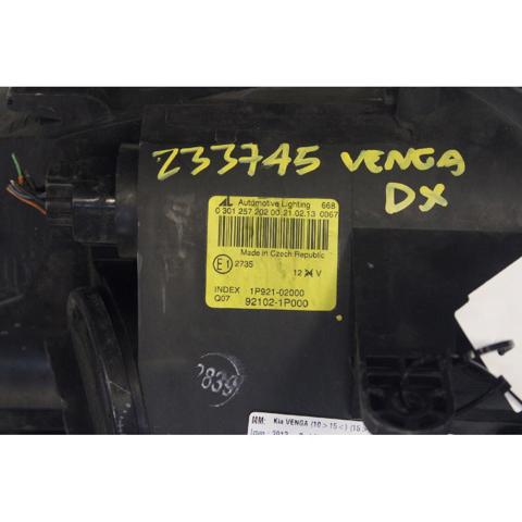 HYUNDAI 921021P000 Фара правая в наличии Винница