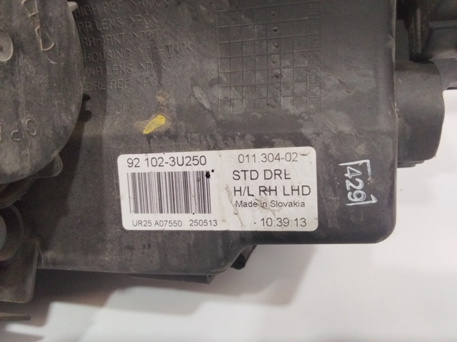 921023U250 HYUNDAI Фара правая купить в Черкассы