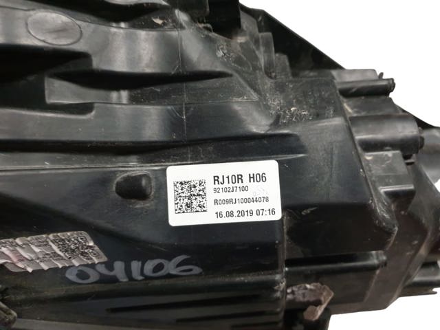 92102J7100 HYUNDAI Фара правая купить в Днепр