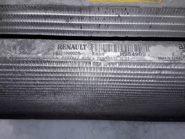 Condensador de ar condicionado / radiador para Renault Laguna III 2.0 16V (BT05, BT0F, BT0W) M4R726 921100002R