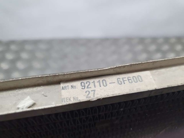 NISSAN 921106F600 Радиатор кондиционера в наличии Харьков