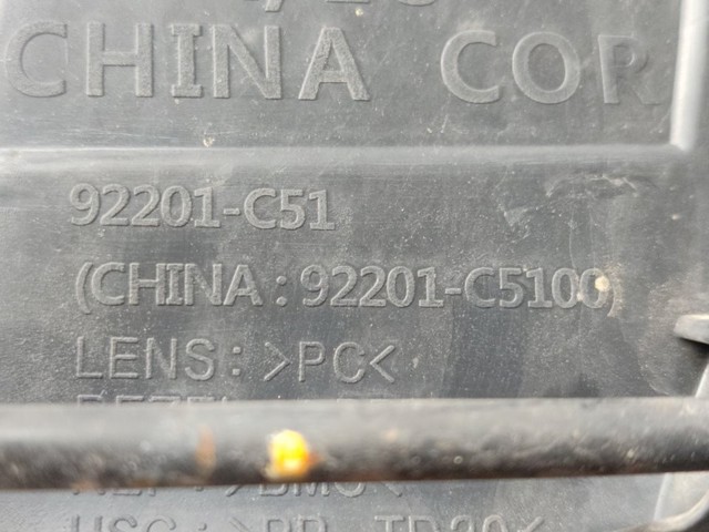 92201C5110 HYUNDAI Фара противотуманная левая купить в Ирпень