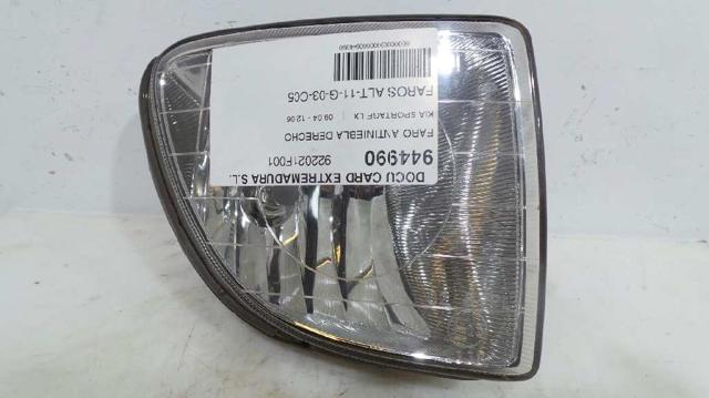 922021F001 HYUNDAI Фара противотуманная правая купить в Каменское