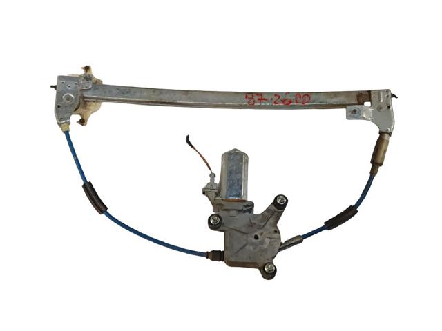 Mecanismo de acionamento de vidro da porta dianteira esquerda 9221F6 PEUGEOT