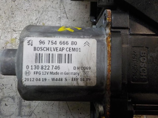 9224E9 PEUGEOT Механизм стеклоподъемника двери задней правой купить в Житомир