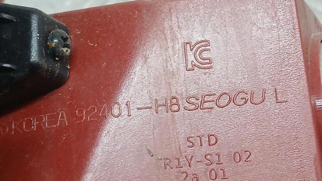HYUNDAI 92401H8400 Фонарь задний левый внешний в наличии Львов