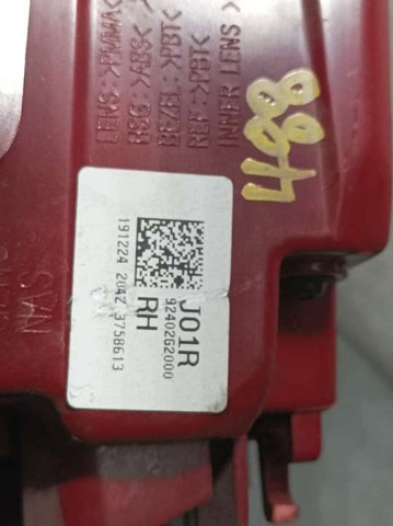 92402G2000 HYUNDAI Фонарь задний правый внешний купить в Одесса