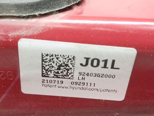 92403G2000 HYUNDAI Фонарь задний левый внутренний купить в Одесса