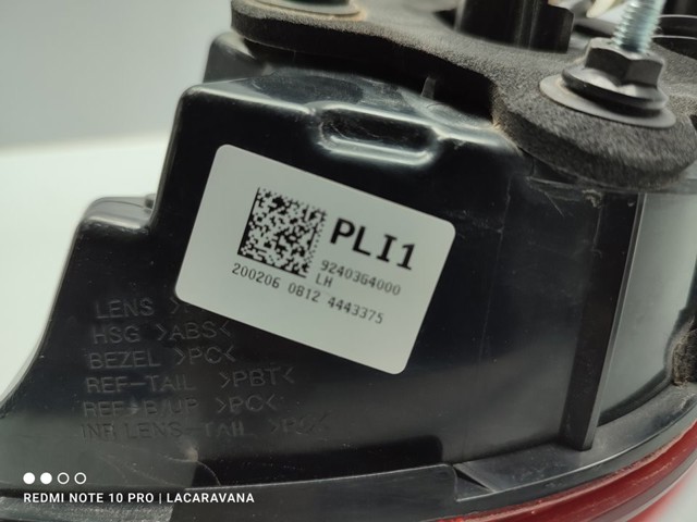 92403G4000 HYUNDAI Фонарь задний левый купить в Киев