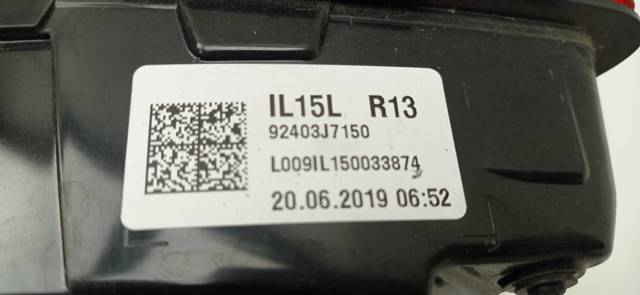 HYUNDAI 92403J7150 Фонарь задний левый в наличии Хмельницкий