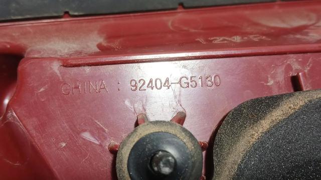 HYUNDAI 92404G5130 Фонарь задний правый внутренний в наличии Николаев