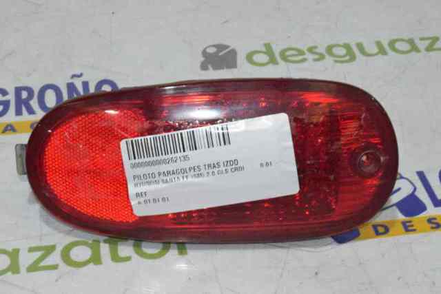 Lanterna de nevoeiro traseira esquerda 9240526020 Hyundai/Kia