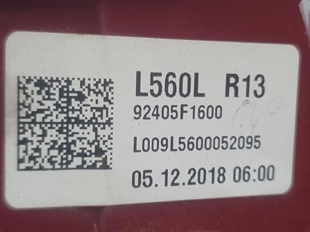 92405F1600 HYUNDAI Фонарь задний левый купить в Полтава