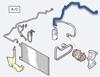 Mangueira de aparelho de ar condicionado, desde o secador até o vaporizador 924500496R RENAULT