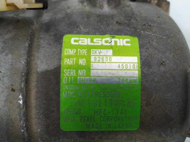 926000F000 NISSAN Компрессор кондиционера купить в Житомир