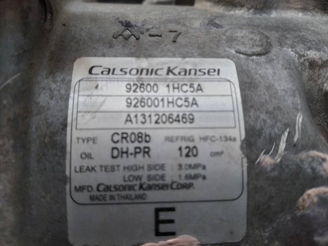 926001HC5A NISSAN Компрессор кондиционера купить в Черкассы