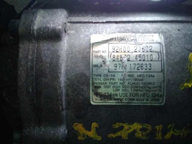 NISSAN 926002J602 Компрессор кондиционера в наличии Полтава