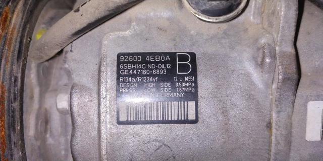 926004EB0A Компрессор кондиционера купить Кривой Рог