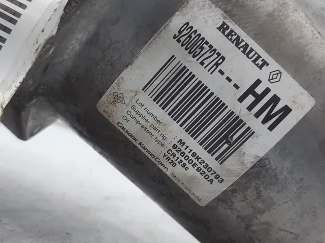 926005727R RENAULT Компрессор кондиционера купить в Каменское