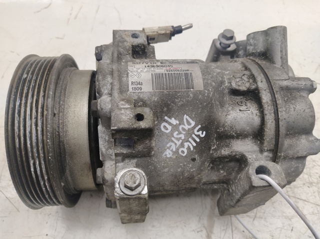 Compressor de ar condicionado para Dacia Sandero (2008-...) 1.5 DCI K9K892 926006229R