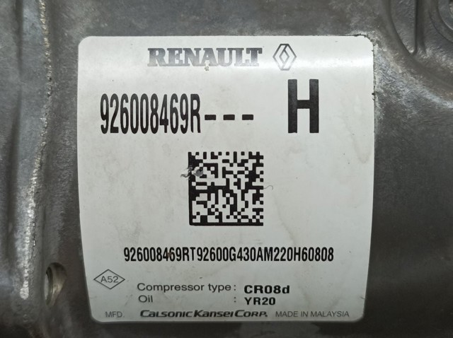 926008469R RENAULT Компрессор кондиционера купить в Кривой Рог