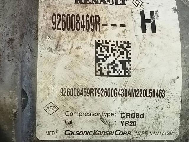 Compressor de aparelho de ar condicionado Dacia Sandero 3