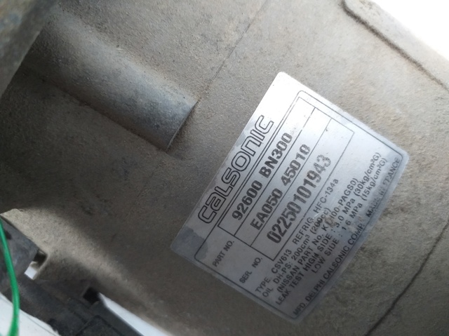 92600BN300 NISSAN Компрессор кондиционера купить в Чернигов