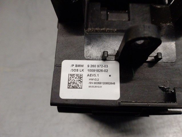 9260972 BMW Механизм переключения передач (кулиса, селектор) купить в Ужгород
