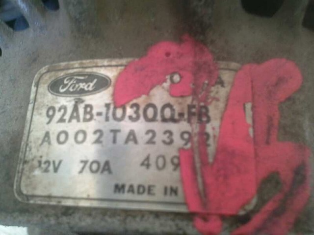 92AB10300FB FORD Генератор купить в Черкассы