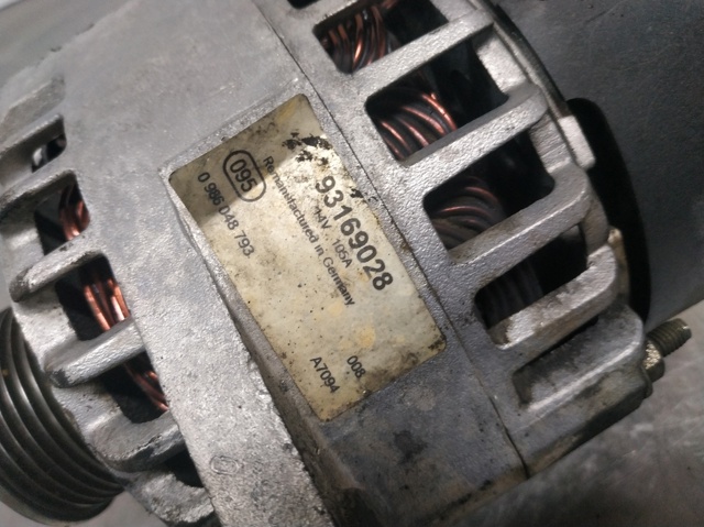 93169028 OPEL Генератор купить в Полтава