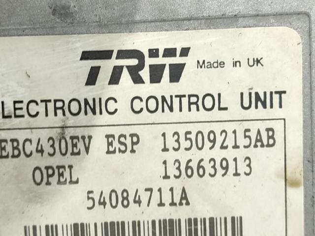 Unidade hidráulico de controlo ABS Opel Vectra