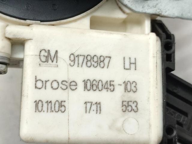 Mecanismo de acionamento de vidro da porta dianteira esquerda Opel Vectra