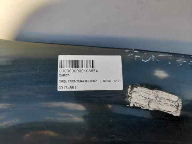 OPEL 93174561 Капот в наличии Каменское