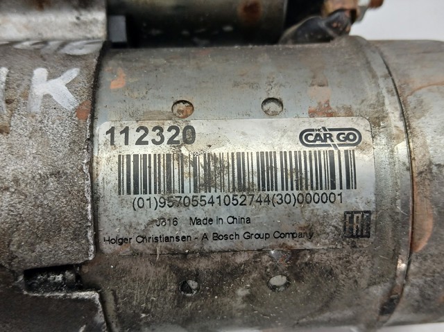 Motor arranque para opel astra h 1.7 cdti (l48) z17dth 93184535