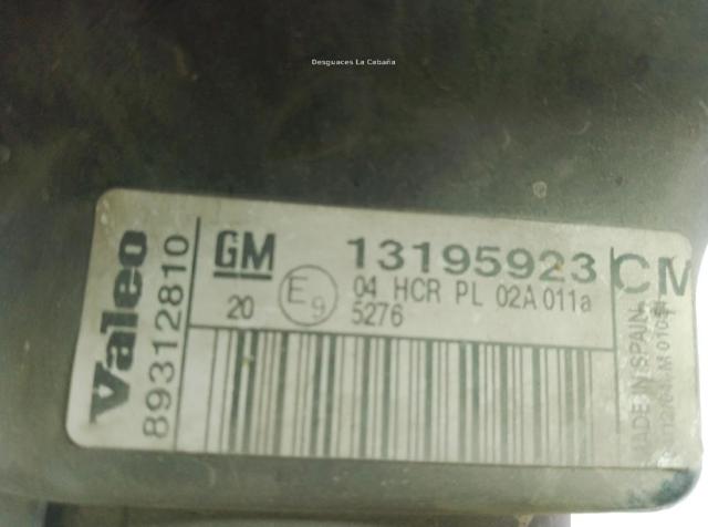 93185145 OPEL Левая фара купить в Житомир